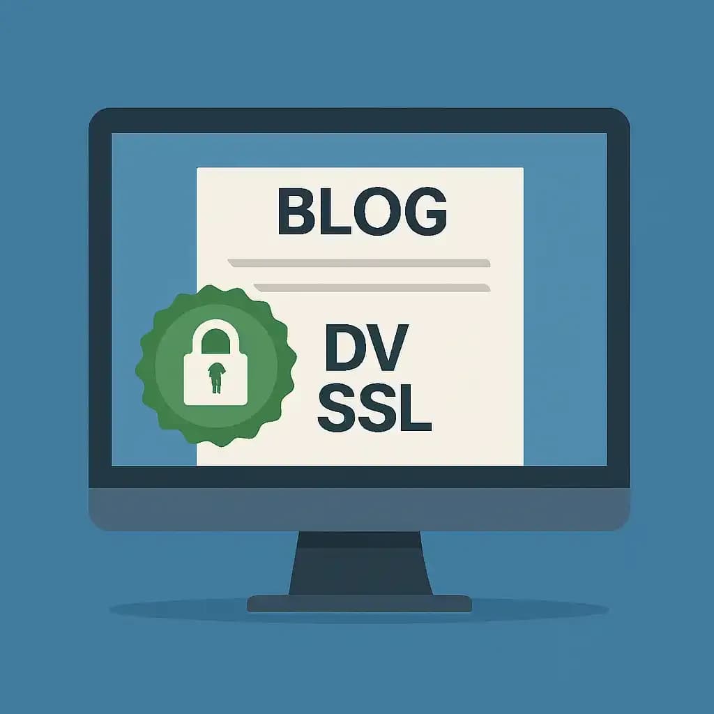 blog con certificado dv