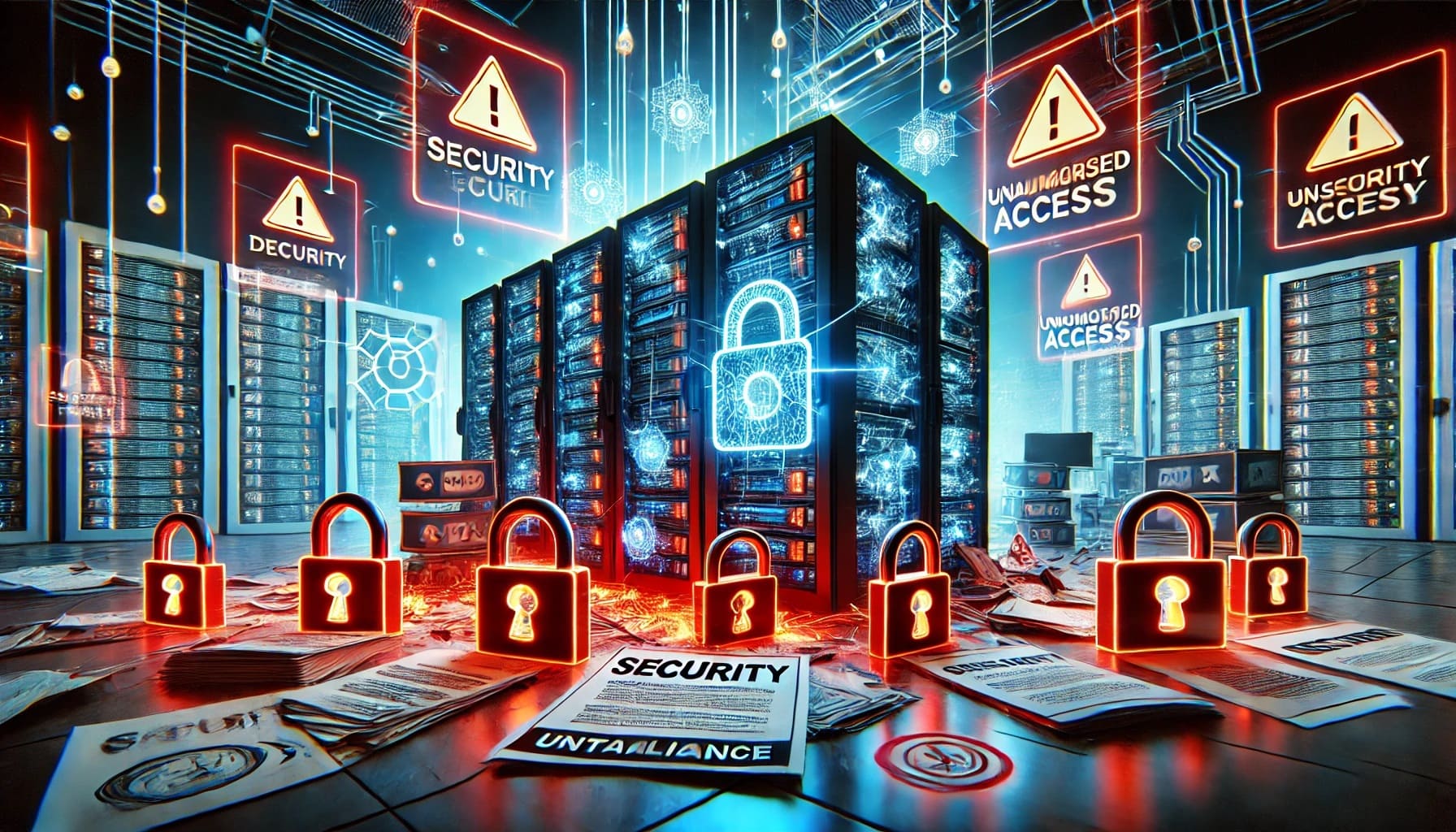 imagen de brechas de seguridad por incumplimiento