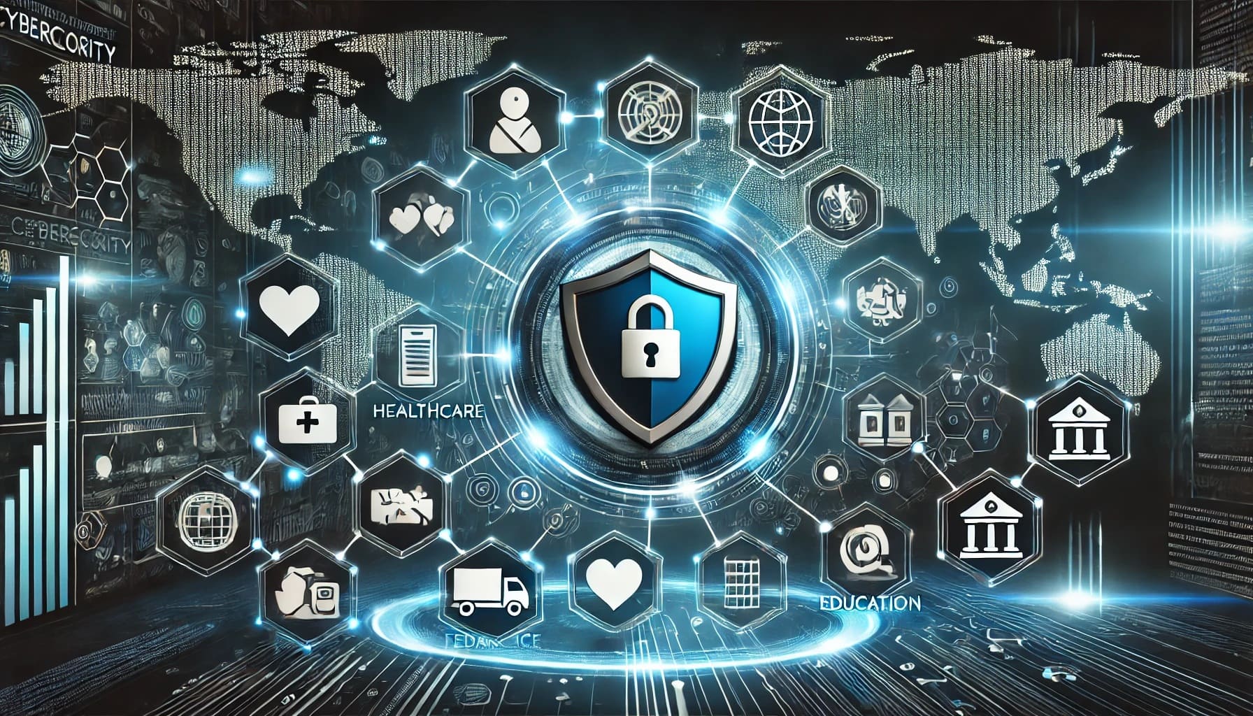 imagen de Ciberseguridad y privacidad de datos en diferentes industria